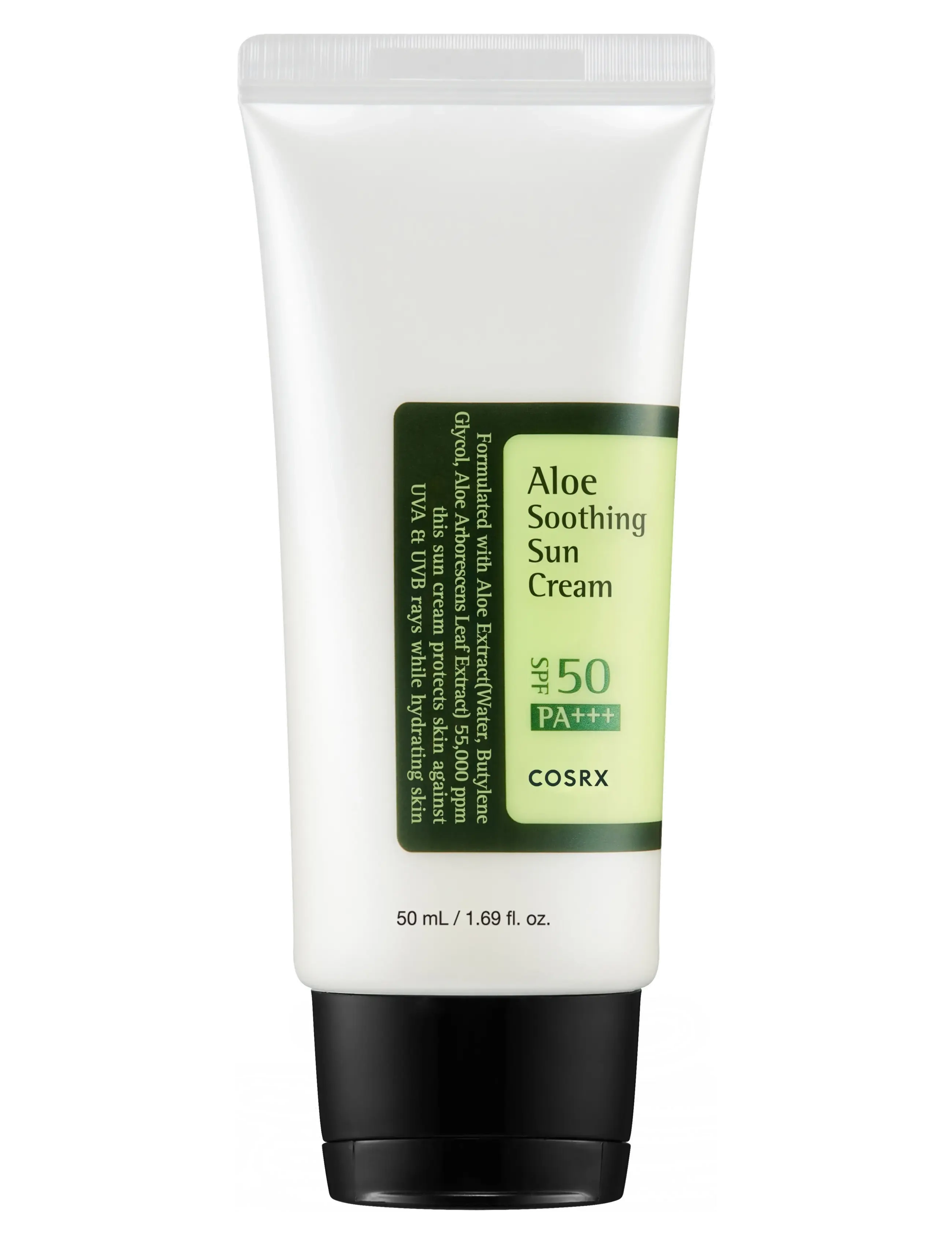 Aloe Soothing Sun Cream SPF50+PA + + + Duo White 2