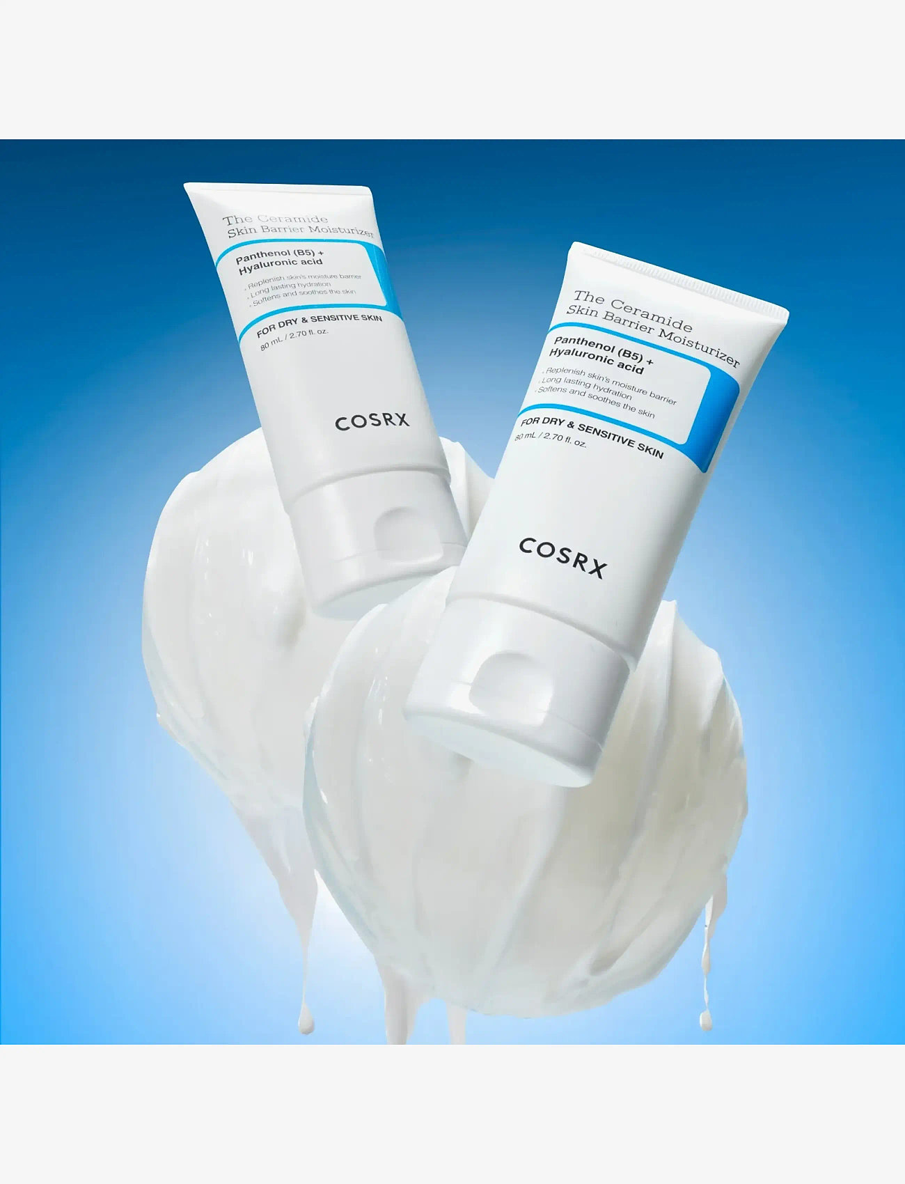 COSRX - COSRX The Ceramide Skin Barrier Moisturizer 80ml - fugtpleje - white - 3