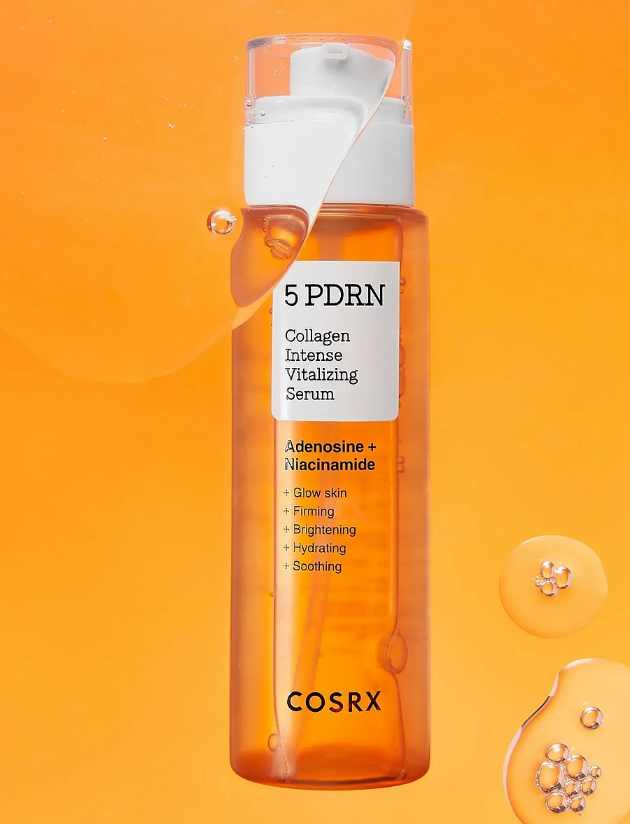 COSRX - COSRX 5 PDRN Collagen Intense Vitalizing Serum 100ml - seerumid ja õlid - clear - 4