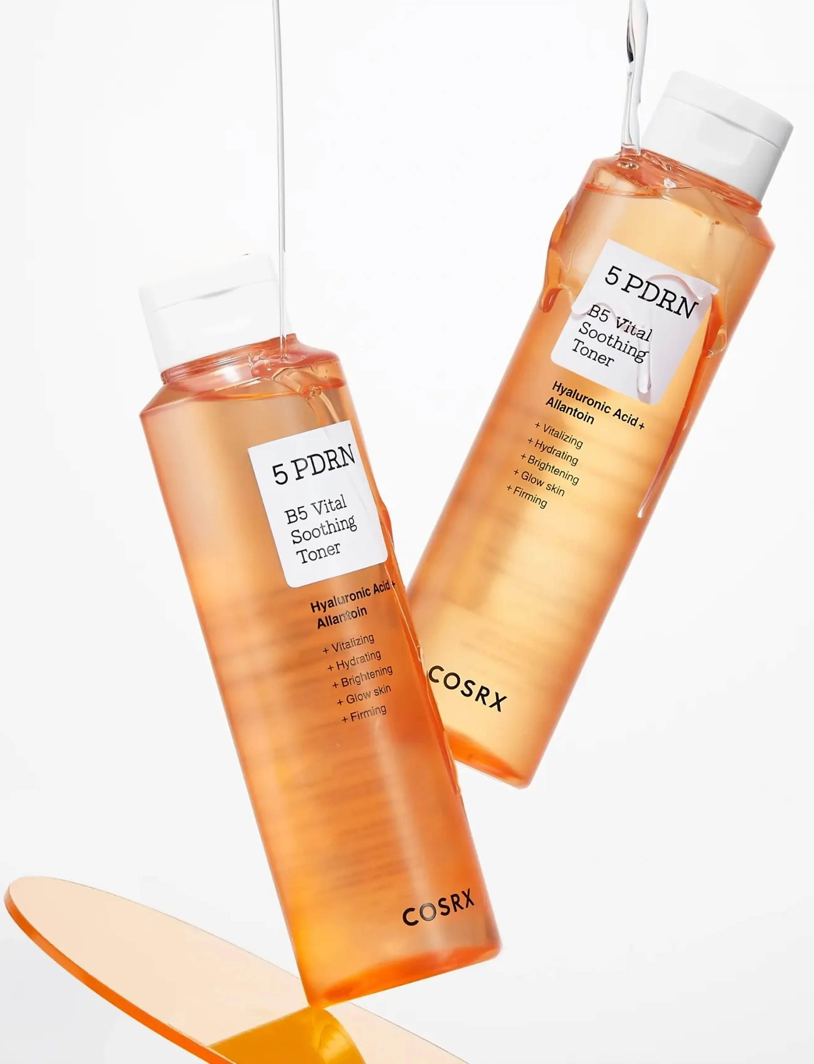 COSRX - COSRX 5 PDRN B5 Vital Soothing Toner 280ml - fugtgivende tonere - clear - 4