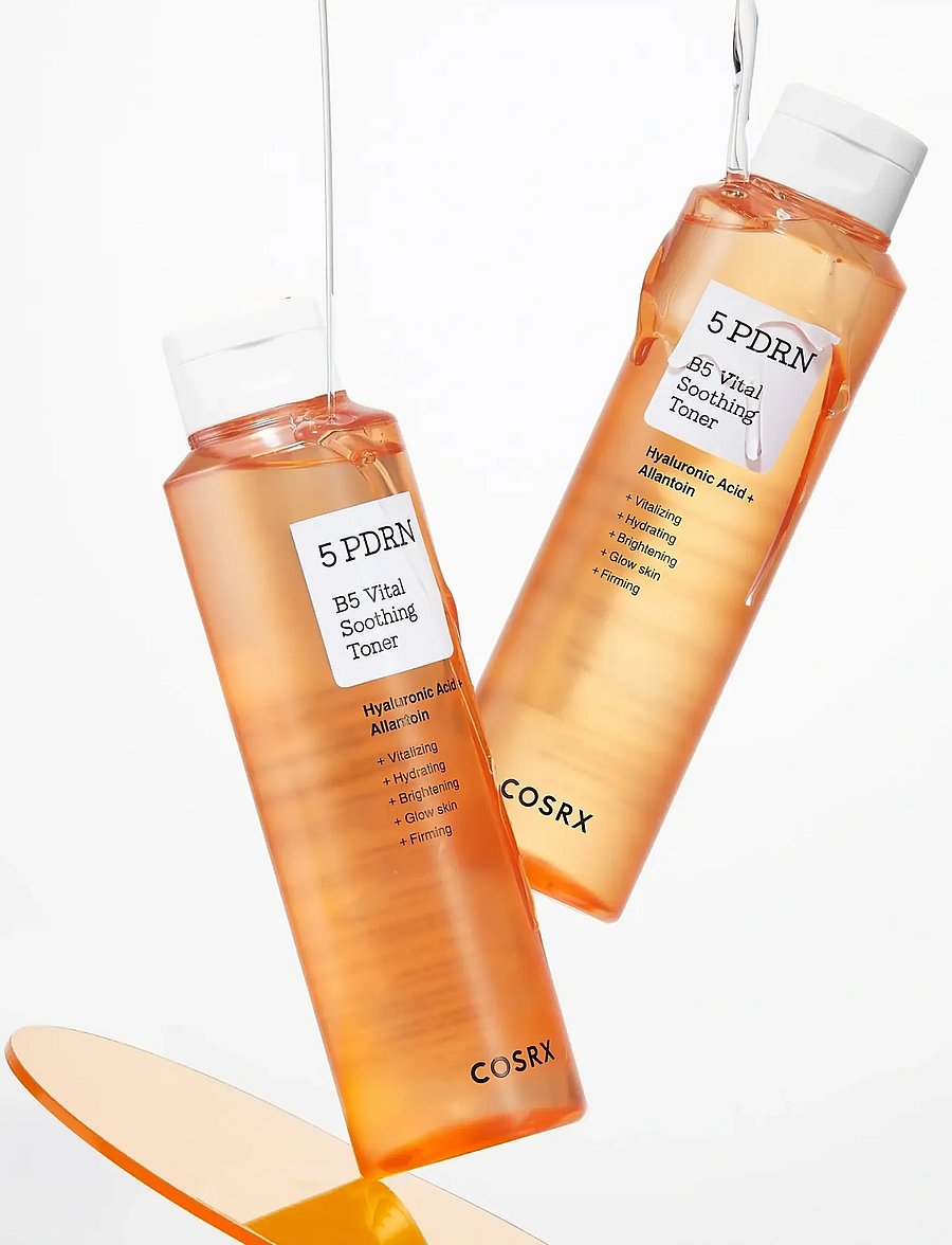 COSRX - COSRX 5 PDRN B5 Vital Soothing Toner 280ml - niisutavad toonikud - clear - 4