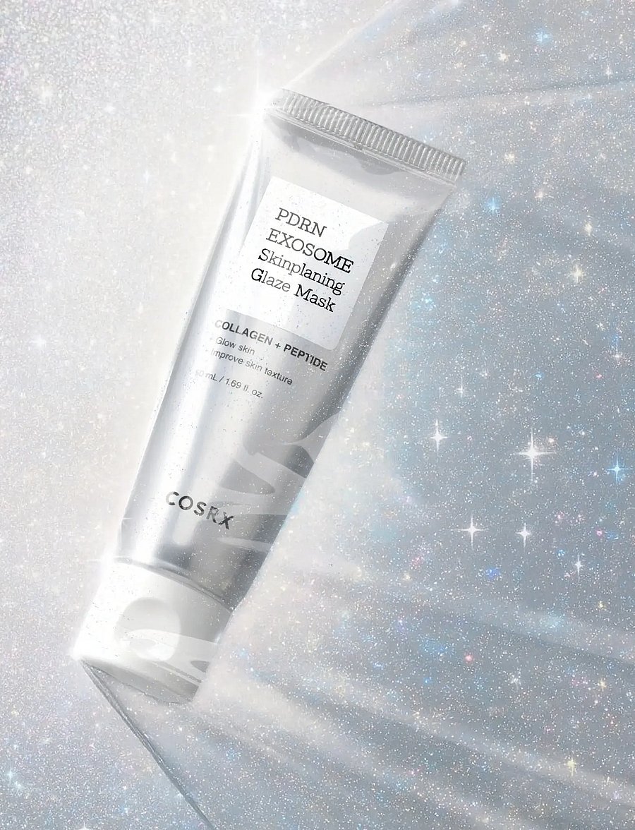 COSRX - COSRX PDRN EXOSOME Skinplaning Glaze Mask 50ml - koorivad maskid - white - 0