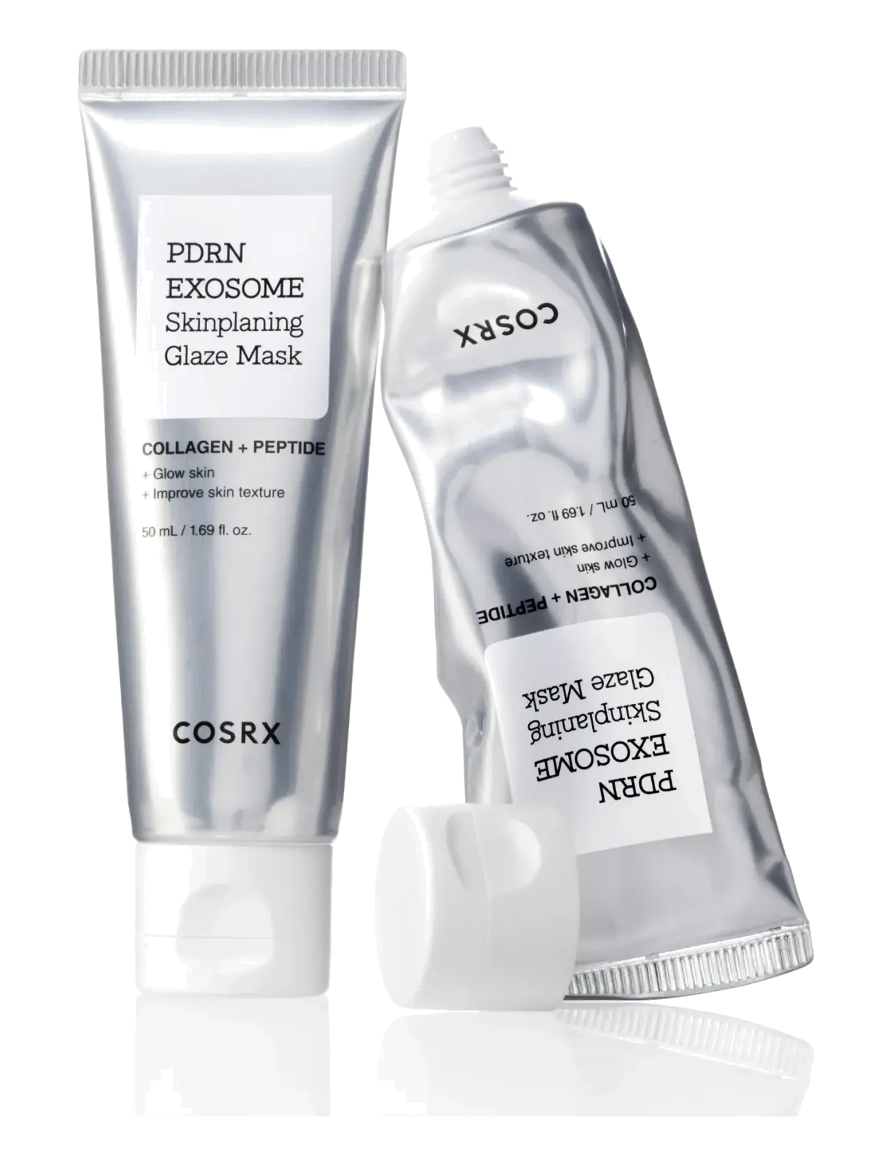 COSRX - COSRX PDRN EXOSOME Skinplaning Glaze Mask 50ml - peeling masker - white - 2