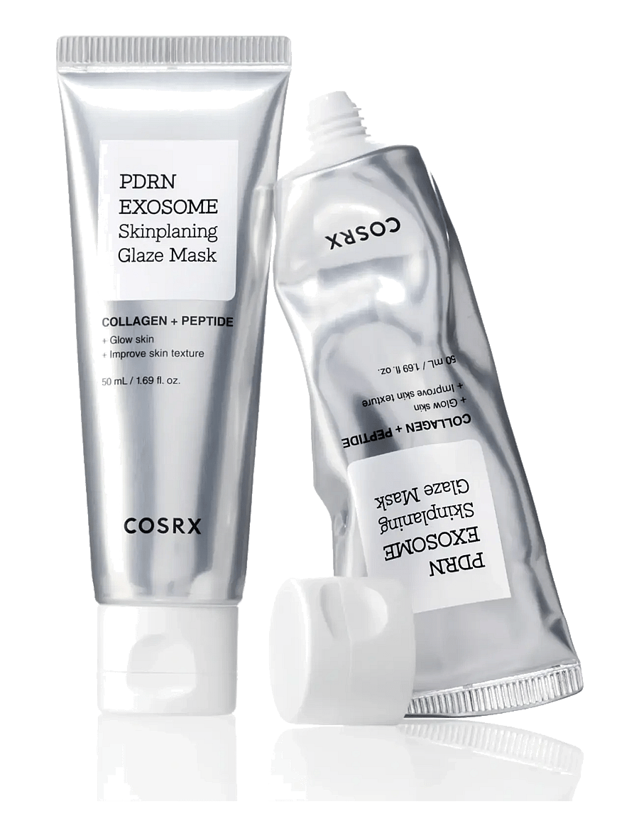 COSRX - COSRX PDRN EXOSOME Skinplaning Glaze Mask 50ml - koorivad maskid - white - 2
