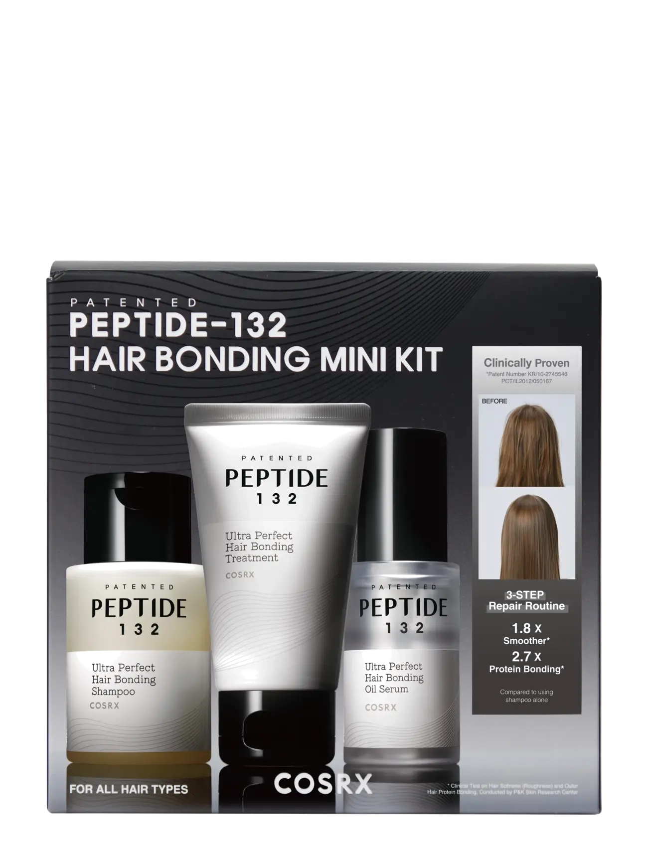 COSRX COSRX PEPTIDE-132 Hair Bonding Mini Kit - Kinkekomplektid - MULTI-COLORED / multi