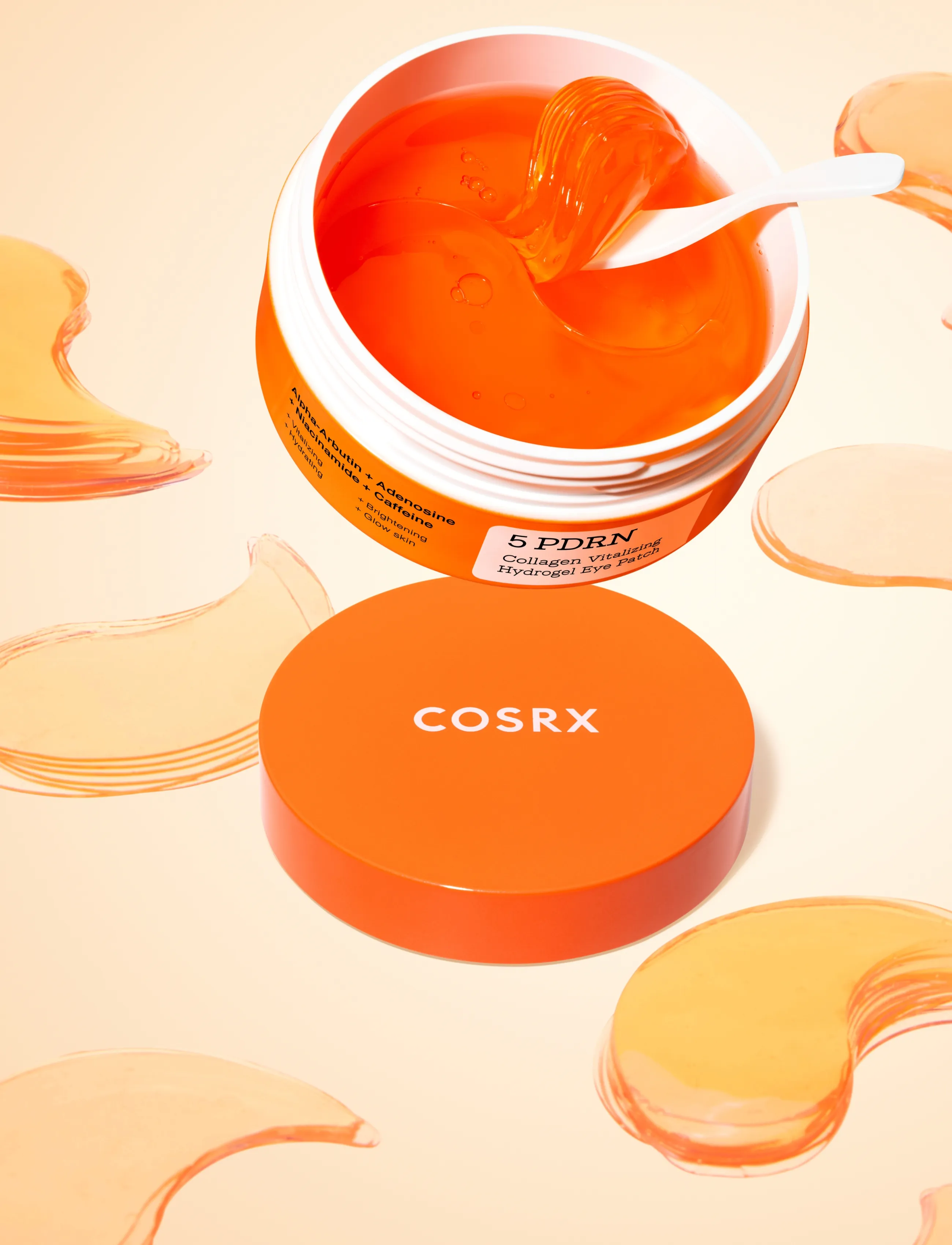 COSRX - COSRX 5 PDRN Collagen Vitalizing Hydrogel Eye Patch - Ögonmasker - orange - 5