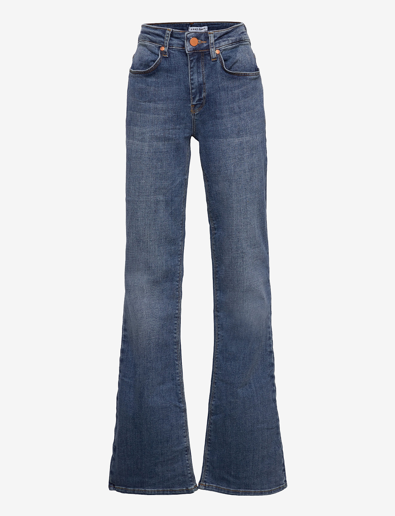 Costbart - ANNE FLARED JEANS LIGHT BLUE WASH NOOS - bootcut jeans - light blue denim wash - 0