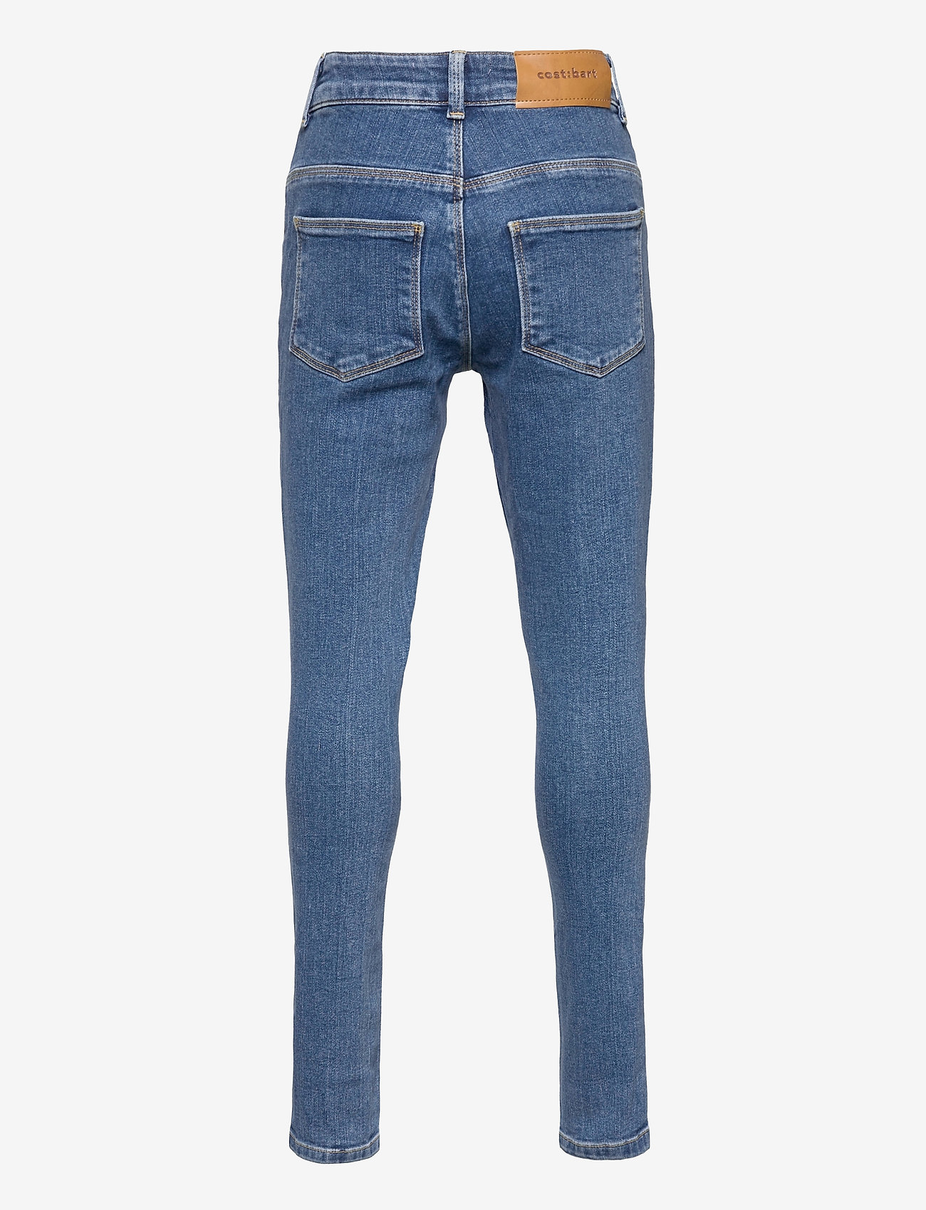 Costbart - KERRY HIGH WAIST JEANS MEDIUM BLUE WASH - medium blue denim wash - 1