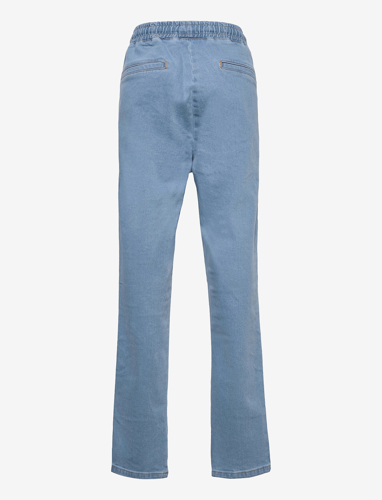 Costbart - MICK PANTS - džinsi ar platiem galiem - light blue denim wash - 1