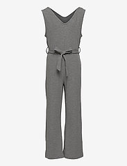 Costbart - MARSEILLE JUMPSUIT - jumpsuits - dark grey melange - 0