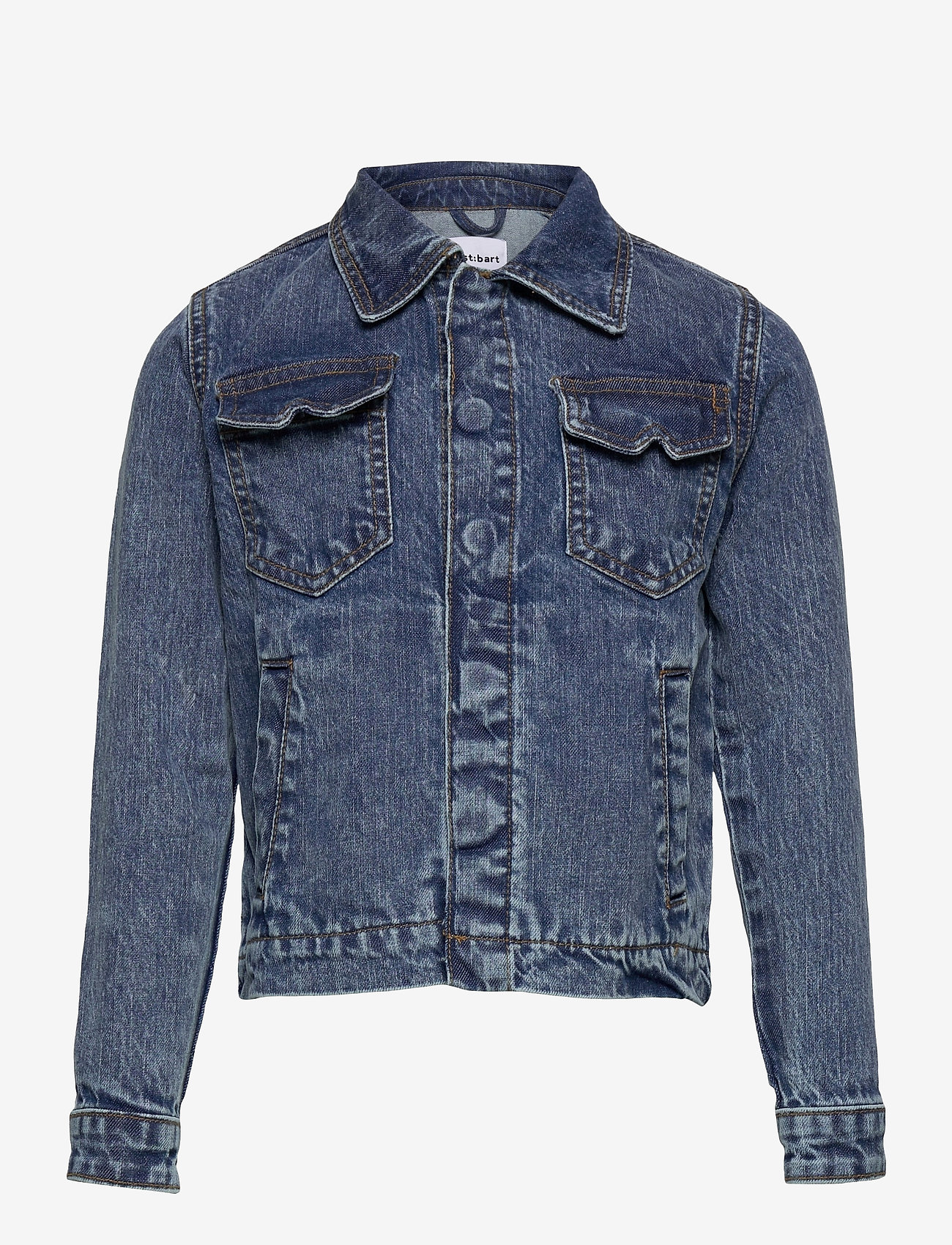 MEVI DENIM JACKET - LIGHT BLUE DENIM WASH