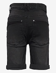 Costbart - JOWIE SHORTS - denim shorts - black denim wash - 1