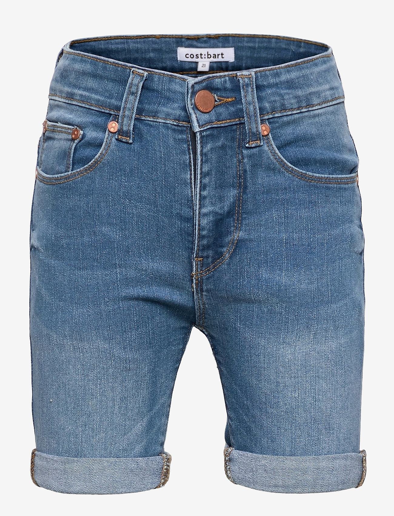 JOWIE SHORTS - MEDIUM BLUE DENIM WASH