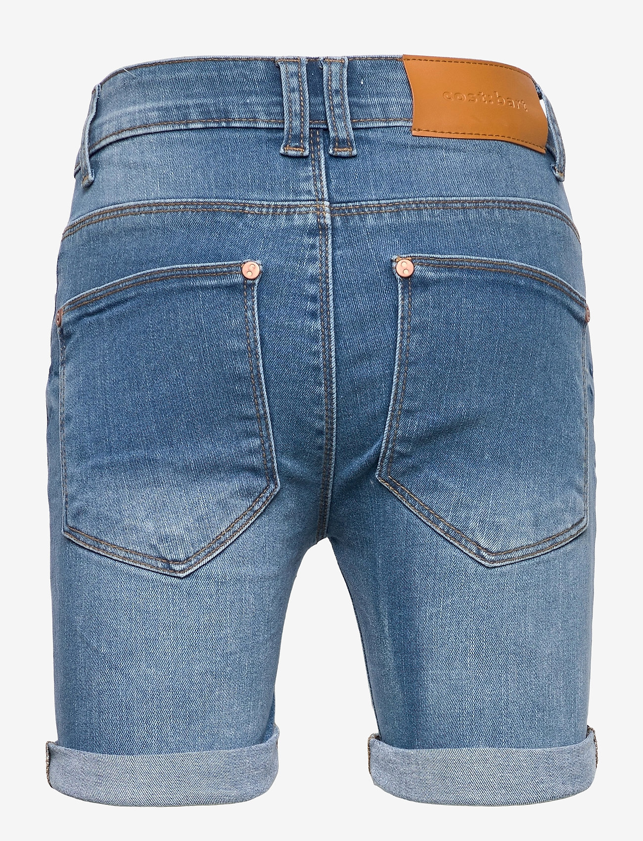 Costbart - JOWIE SHORTS - medium blue denim wash - 1
