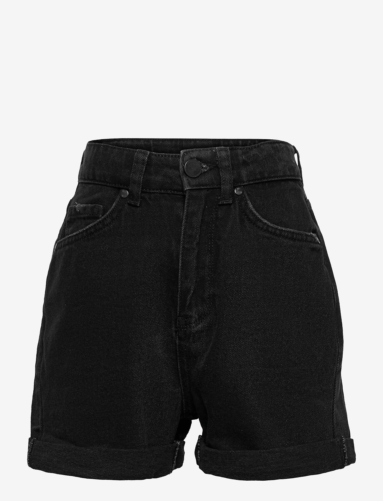 Costbart - JAMERIA SHORTS - denim shorts - black denim wash - 0