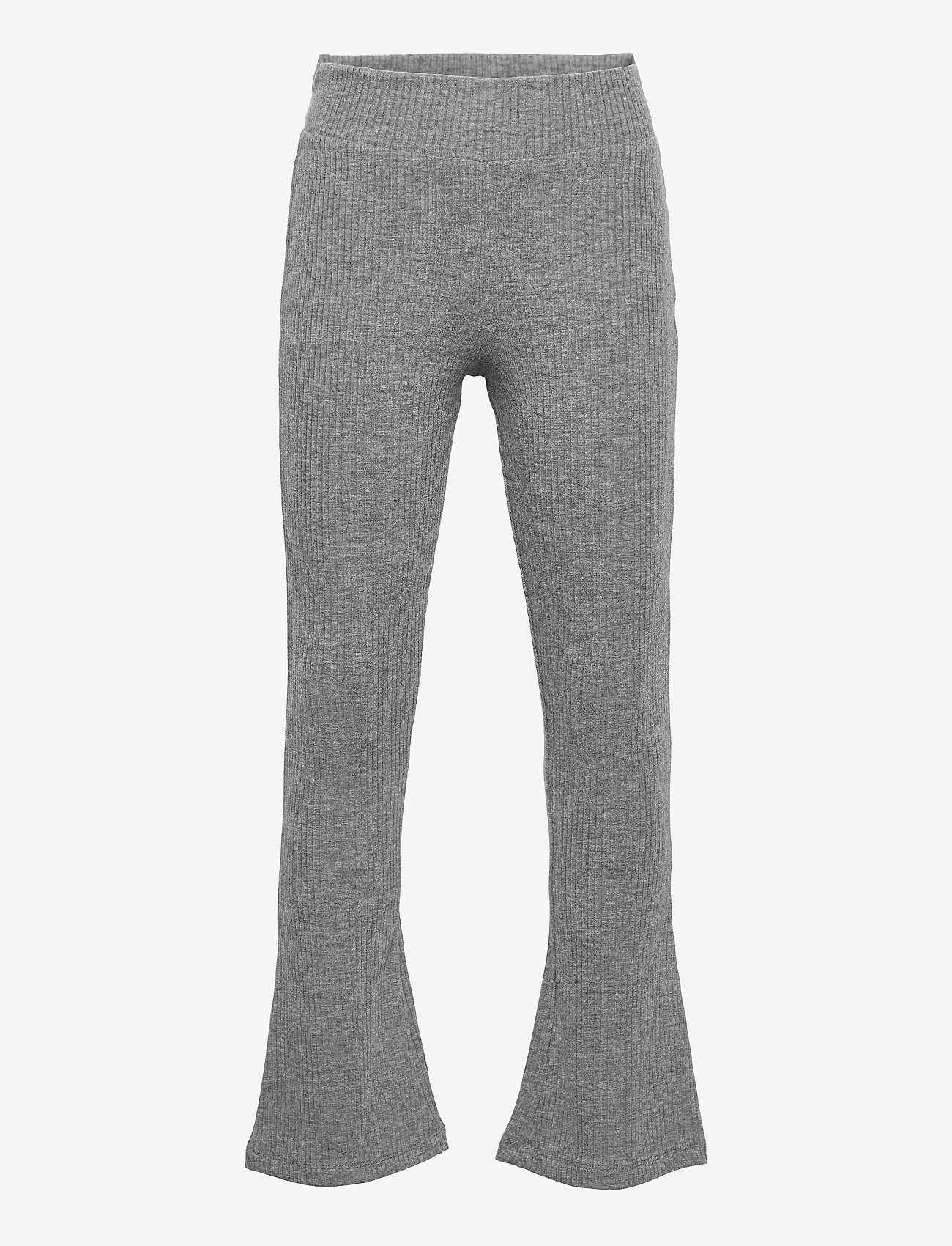 Costbart - MARSEILLE FLARED PANT - dark grey melange - 0