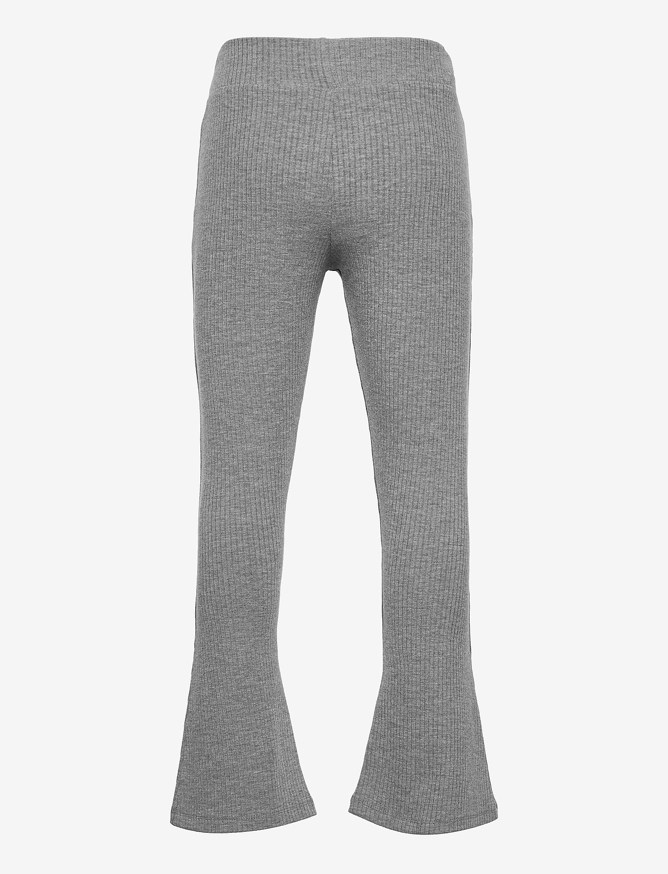 Costbart - MARSEILLE FLARED PANT - dark grey melange - 1