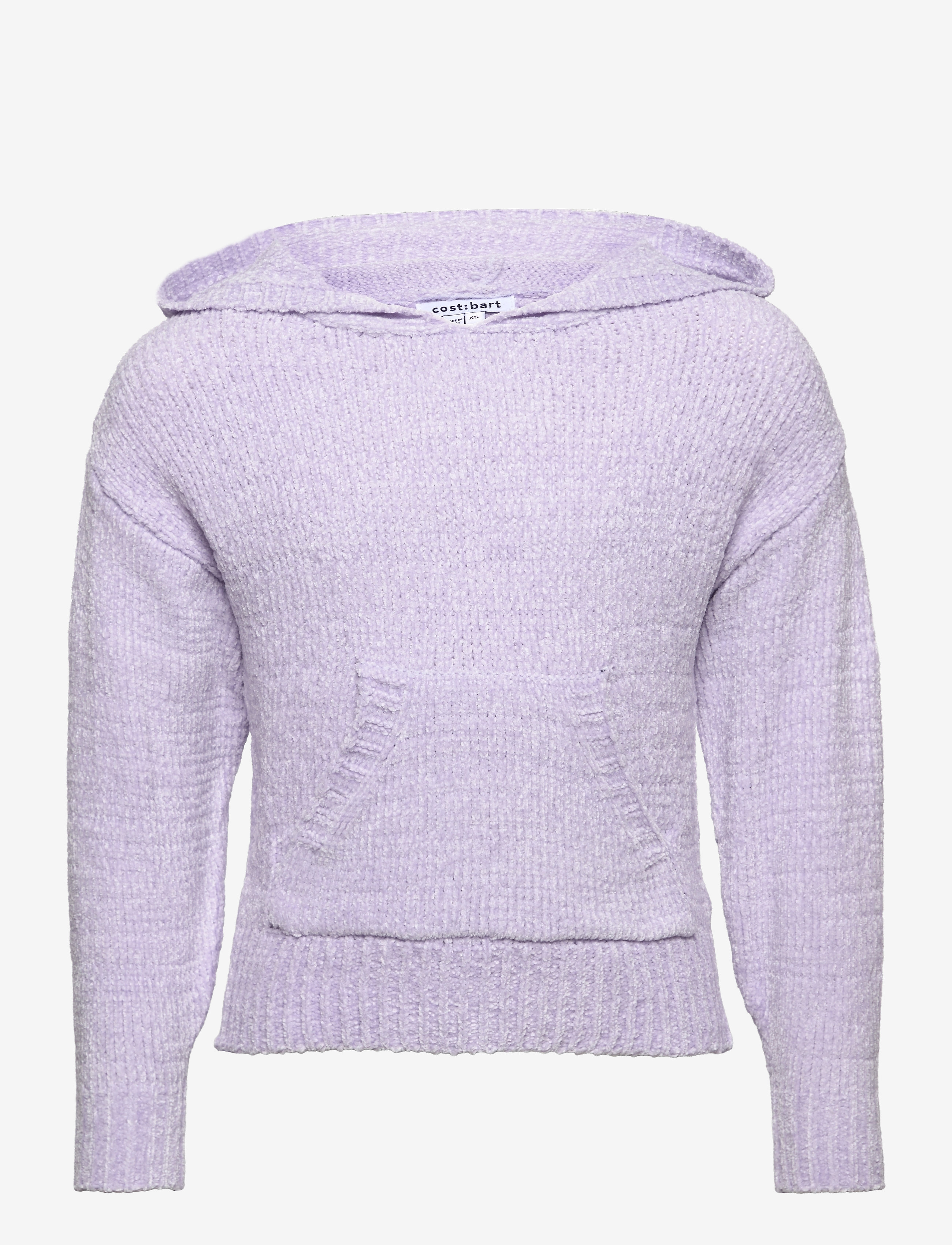 Costbart CBPoxy Knitted Hoodie - Tøj - LAVENDER BLUE / purple