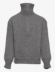 Costbart - CBSabine LS Pullover - neulepuserot - dark grey melange - 0