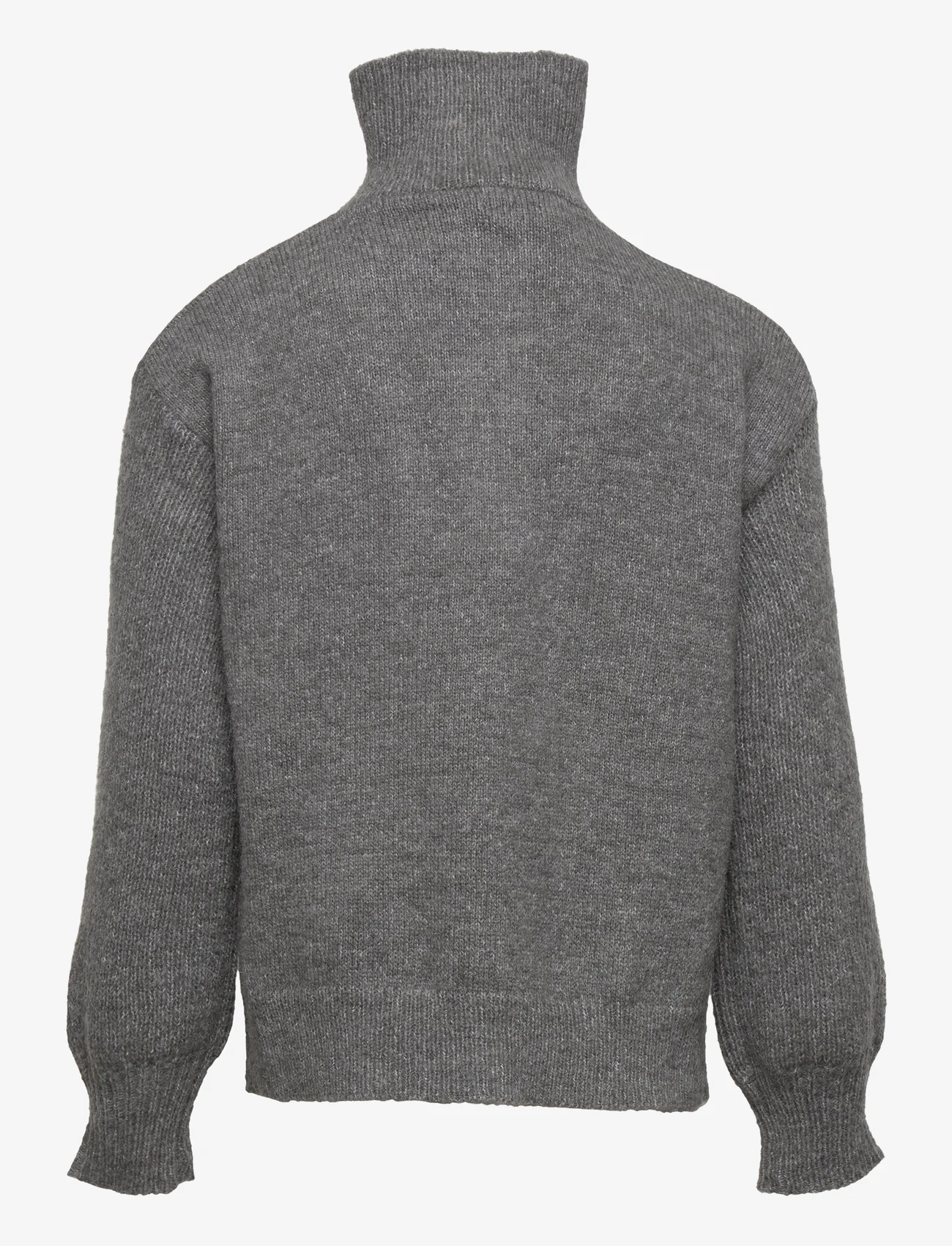Costbart - CBSabine LS Pullover - gensere - dark grey melange - 1