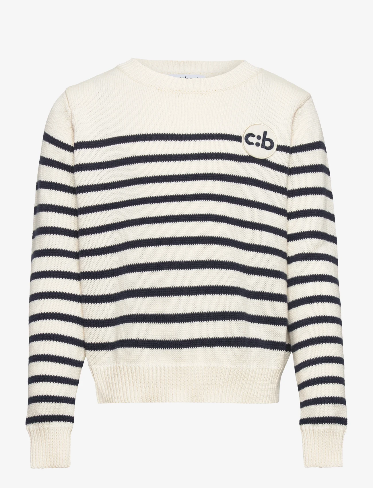 Costbart - CBSally LS Pullover - jumpers - cloud dancer - 0