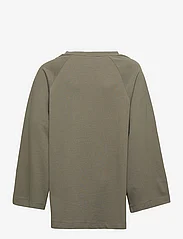 Costbart - CBSol Oversize Sweat - long-sleeved t-shirts - deep lichen green - 1