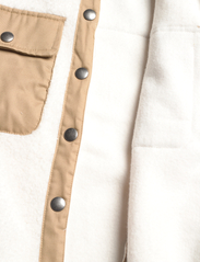 Costbart - CBSia LS Jacket - mākslīgā kažokāda - white swan - 4