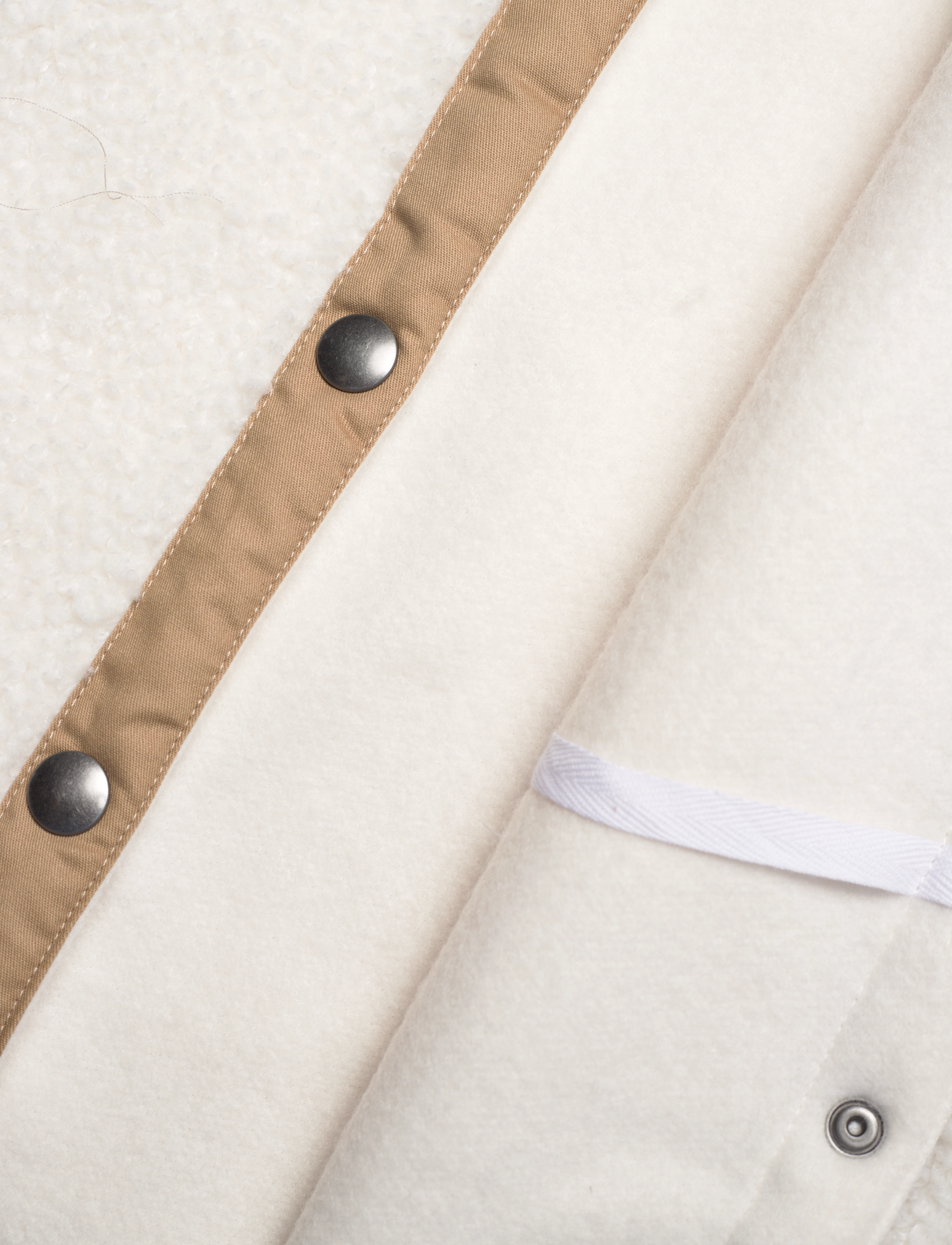Costbart - CBSia Long Waistcoat - white swan - 4