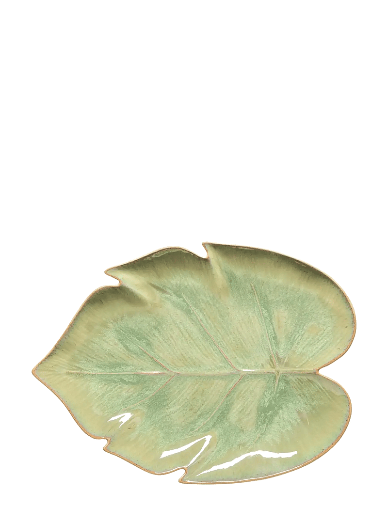 Costa Nova - Marrakesh Plate Monstera - väikesed taldrikud - green - 1