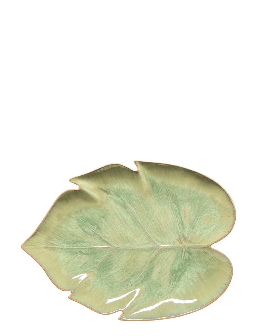 Costa Nova - Marrakesh Plate Monstera - frühstücksteller - green - 1