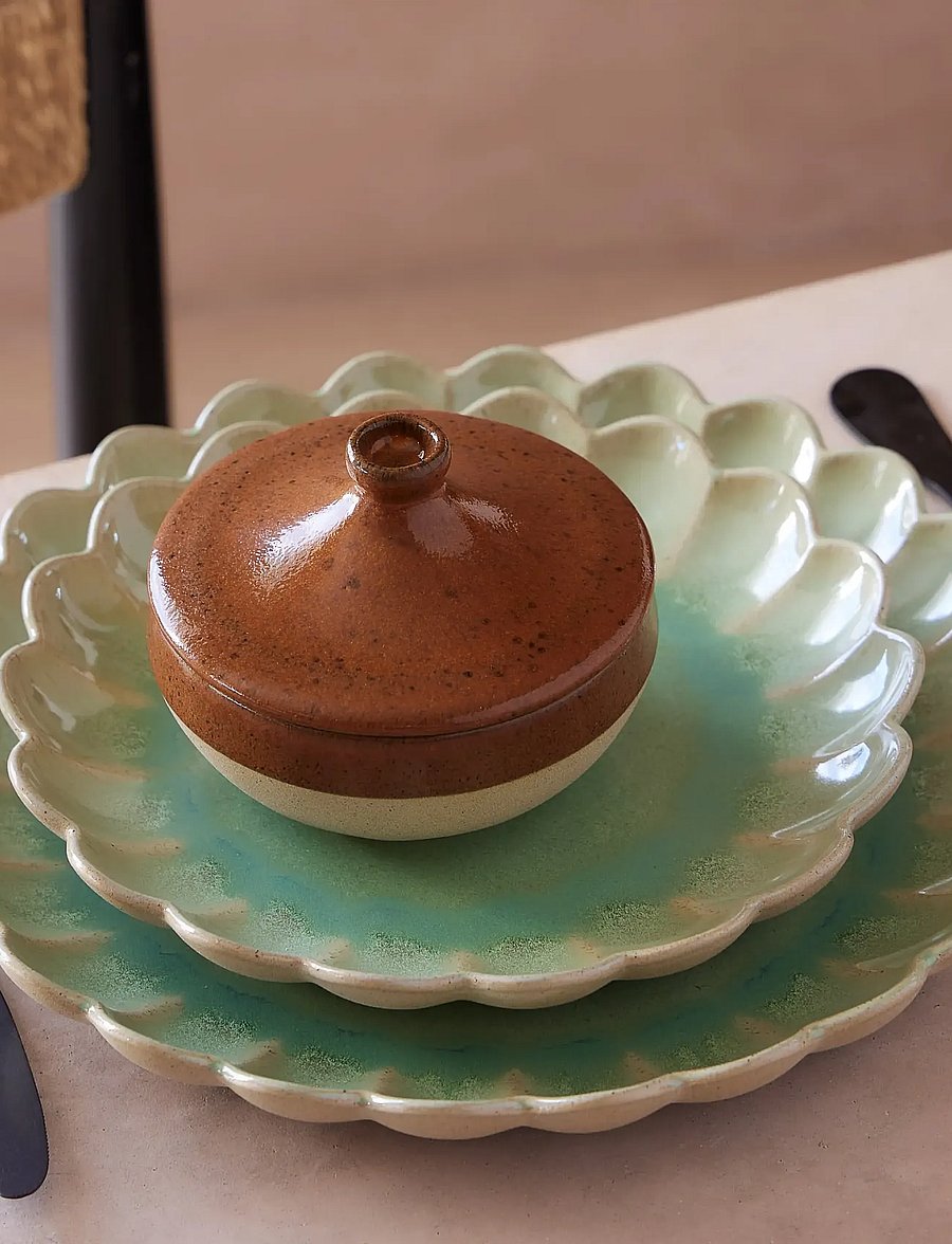 Costa Nova - Marrakesh Plate 22 cm - väikesed taldrikud - green - 0
