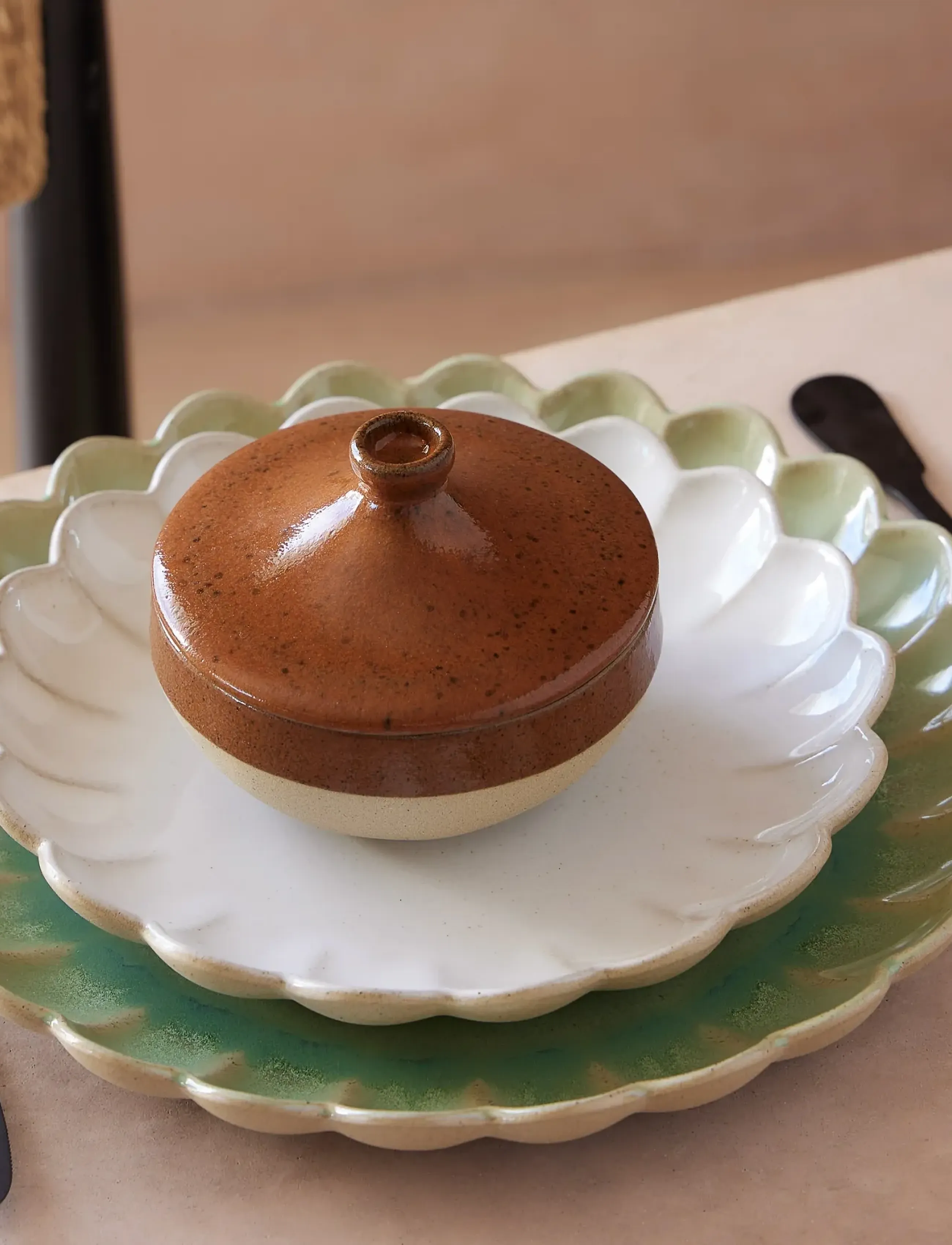 Costa Nova Marrakesh Salattallerken, Ø 22 cm, Plates, Creme - Small Homeware