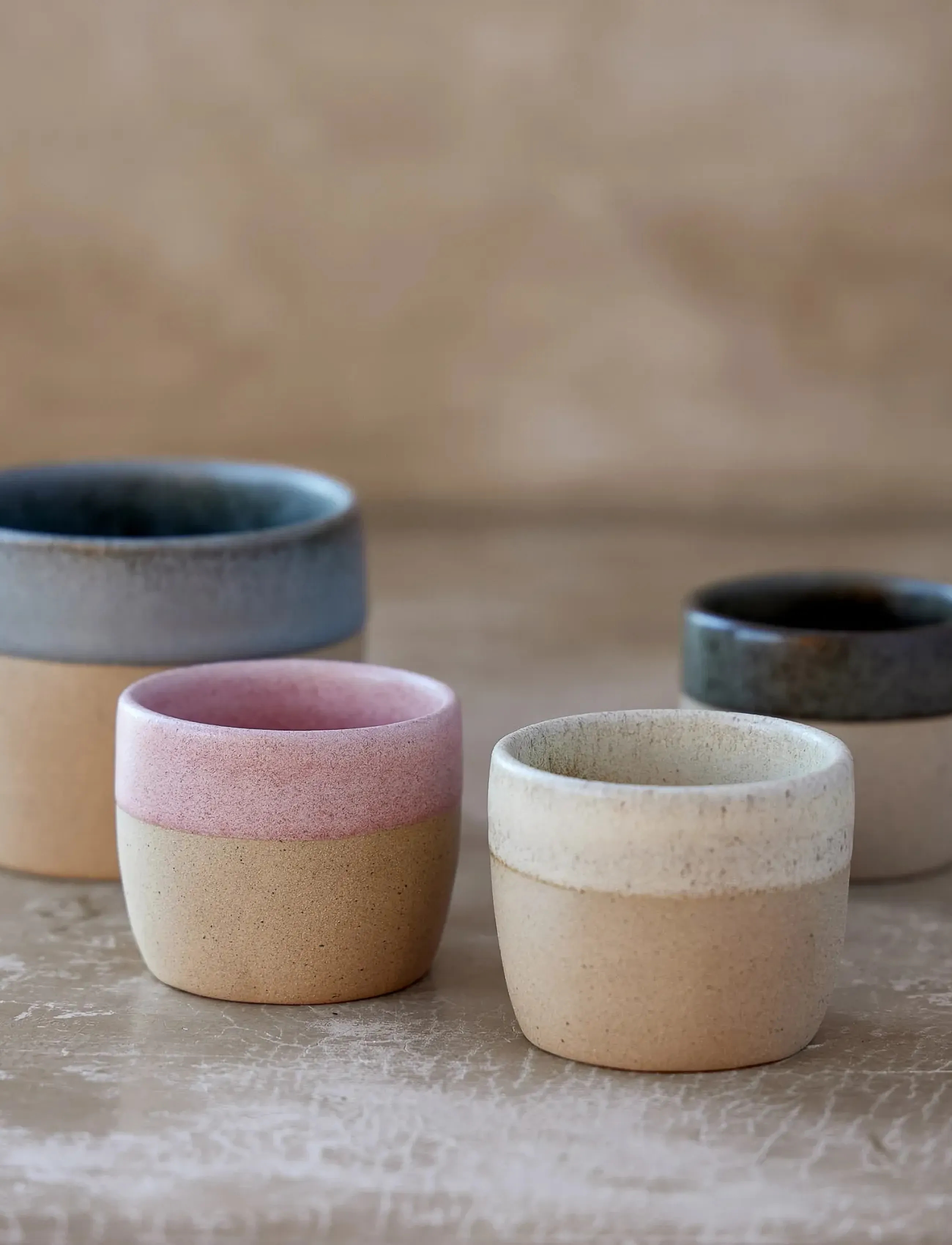 Costa Nova Arenito Espresso Krus, One Size, Cups & Mugs, Beige - Cups, Homeware
