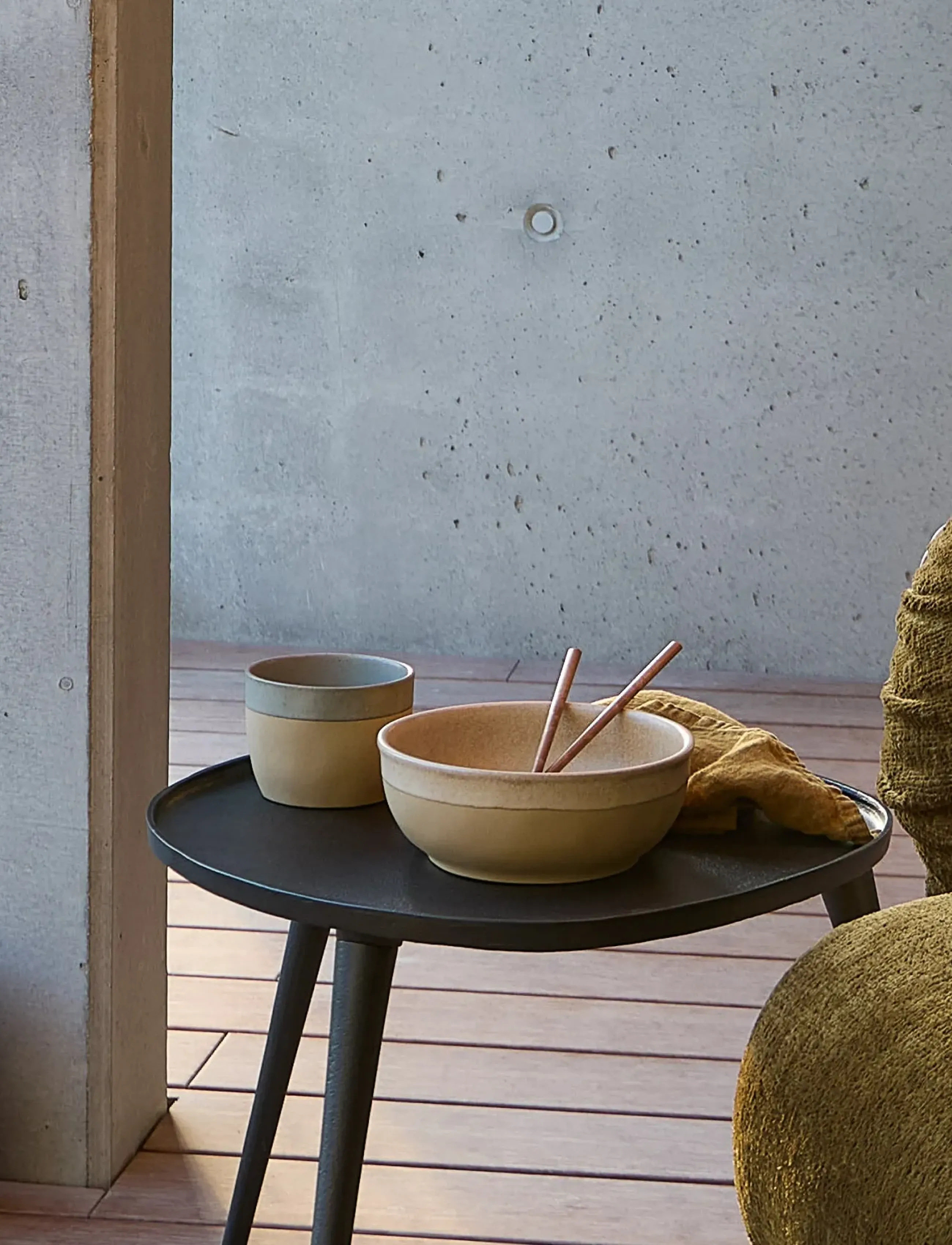 Costa Nova Arenito Pokeskål, One Size, Bowls, Beige - Breakfast Homeware
