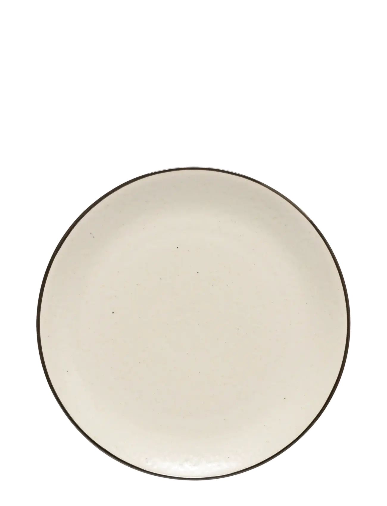 Costa Nova Augusta Plate 22 cm - Small plates - NATURAL / BLACK / cream