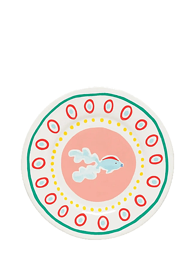 Costa Nova Summmer bliss salad/dessert plate Guppy - Geschirr - MULTI / multi
