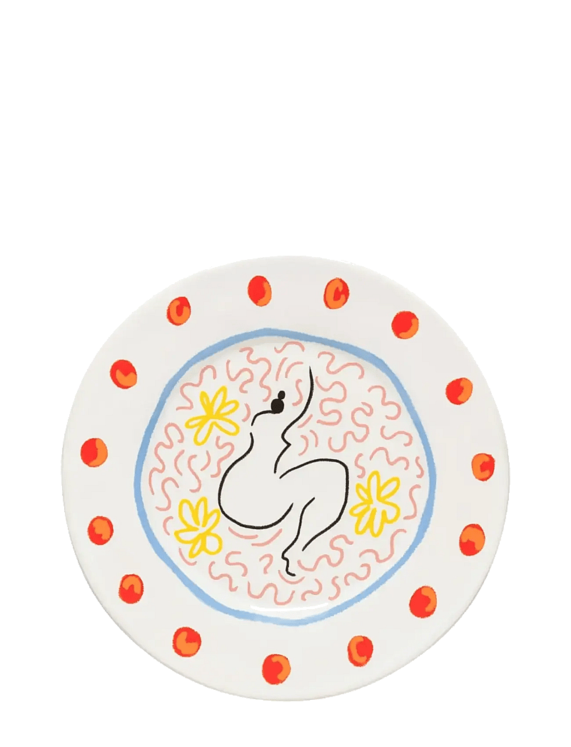 Costa Nova - Summmer bliss salad/dessert plate Lady - väikesed taldrikud - multi - 0