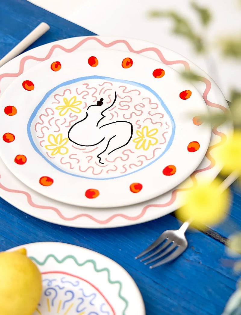 Costa Nova - Summmer bliss salad/dessert plate Lady - väikesed taldrikud - multi - 2