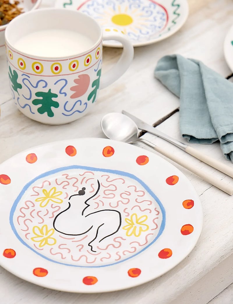 Costa Nova - Summmer bliss salad/dessert plate Lady - väikesed taldrikud - multi - 3