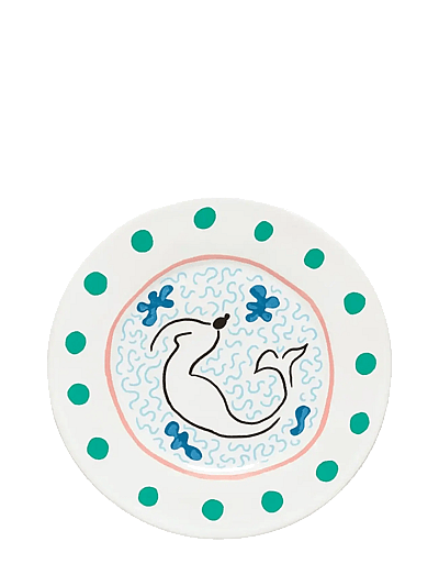 Costa Nova Summmer bliss salad/dessert plate Mermaid - Geschirr - MULTI / multi