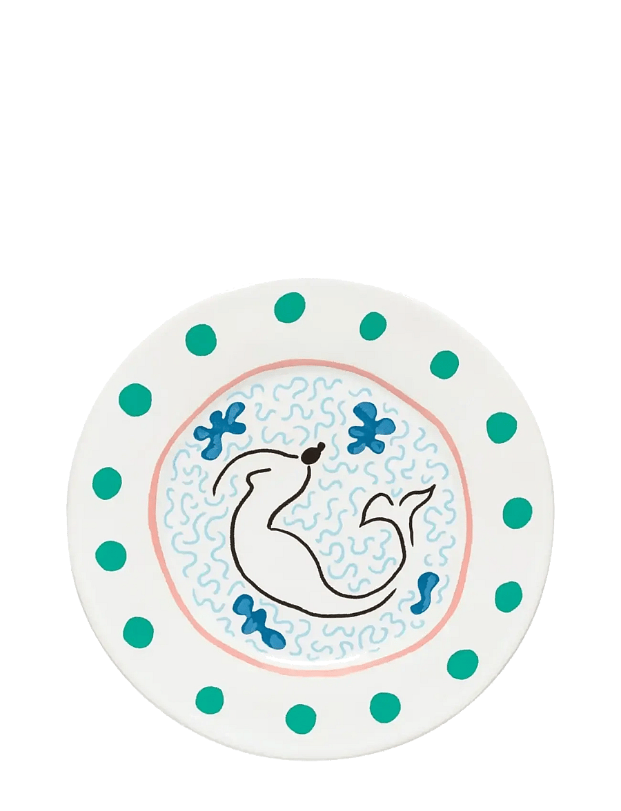 Costa Nova - Summmer bliss salad/dessert plate Mermaid - frühstücksteller - multi - 1