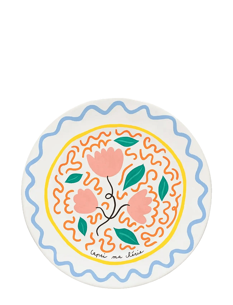 Costa Nova - Summer Bliss Dinner plate "capri ma chérie" - praetaldrikud - multi - 0