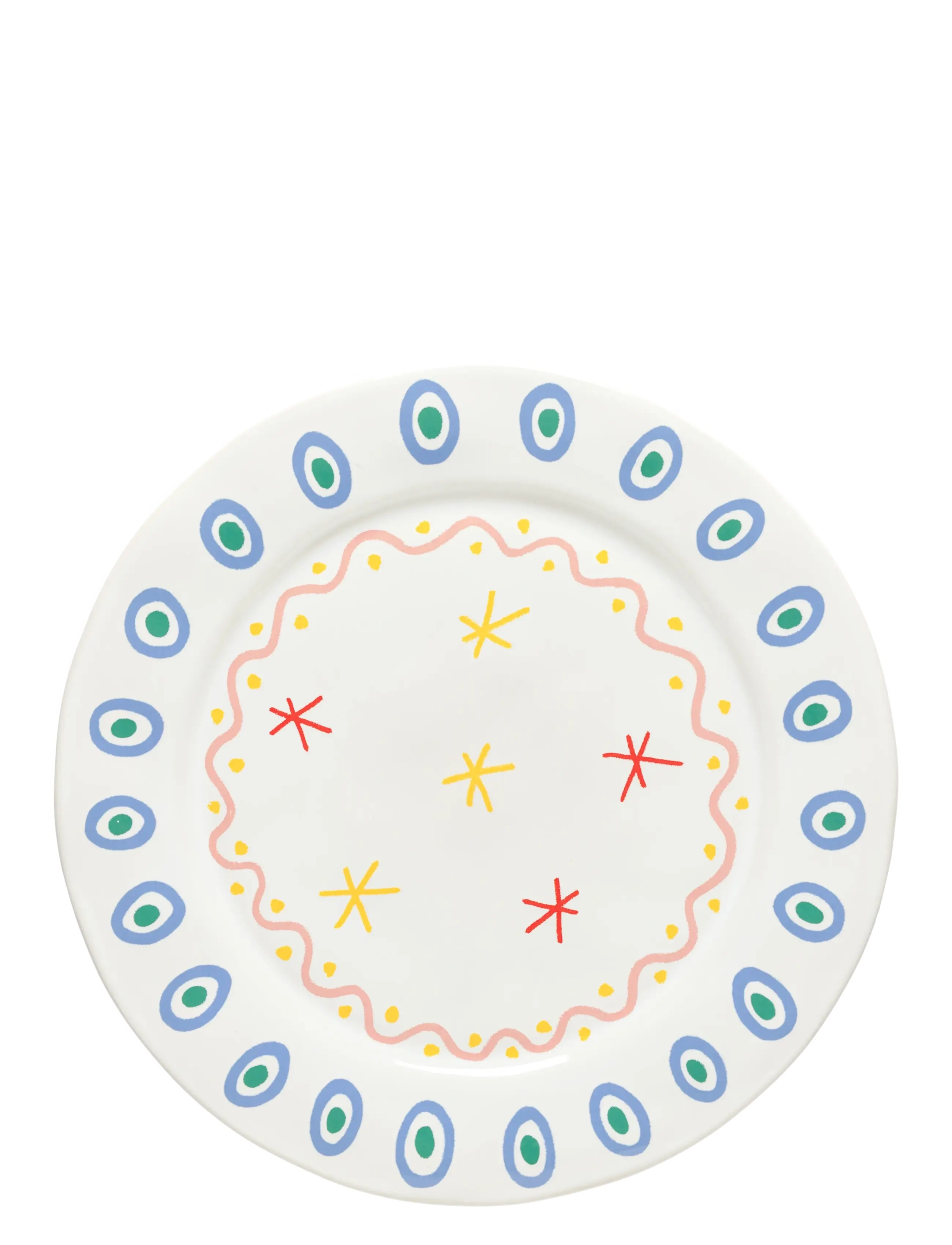 Costa Nova Summer Bliss Serveringsfad, One Size, White, Serveringsfade > Serveringsfade, Unisex