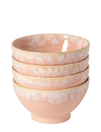 Costa Nova Grespresso latte bowl 4-p - Tassid ja kruusid - PINK / pink/rose