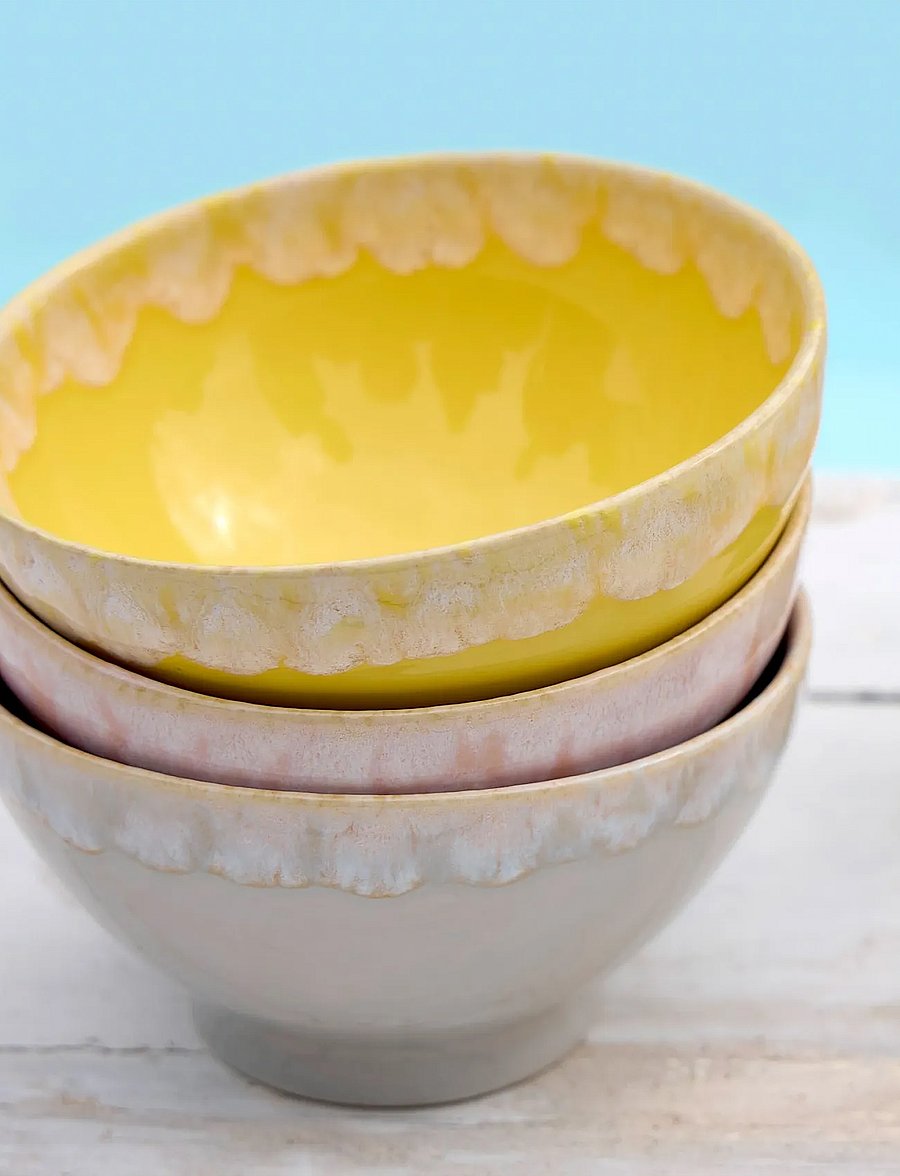 Costa Nova - Grespresso latte bowl 4-p - hommikusöögikausid - pink - 0