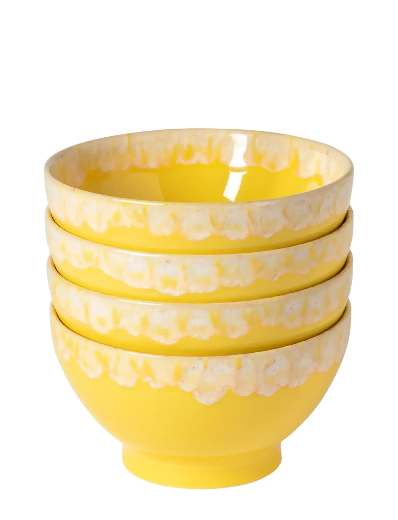 Costa Nova Grespresso Latteebowl 4-p - Muggar & Koppar - YELLOW / yellow