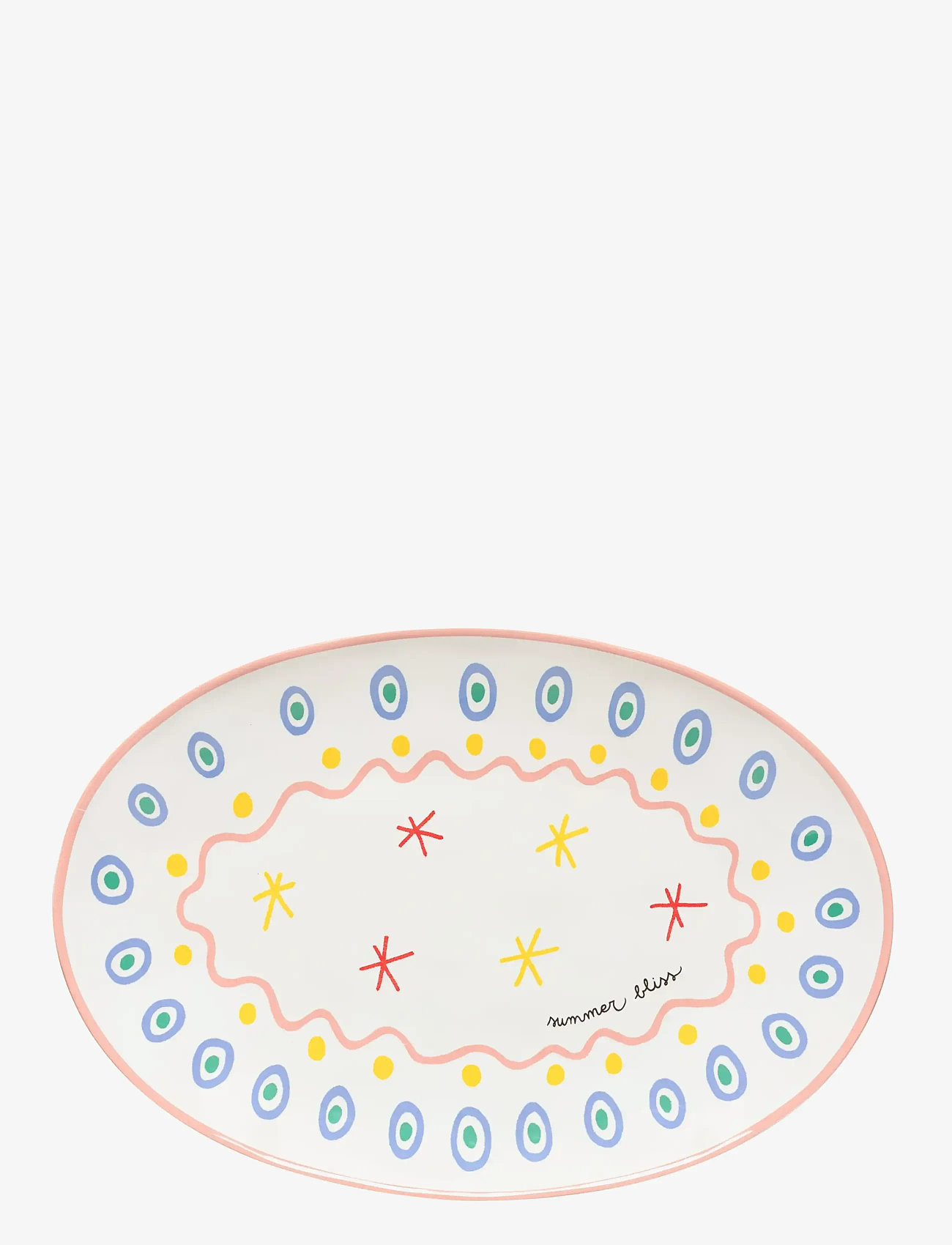 Costa Nova - Summer Bliss oval platter - serving platters - multi - 0
