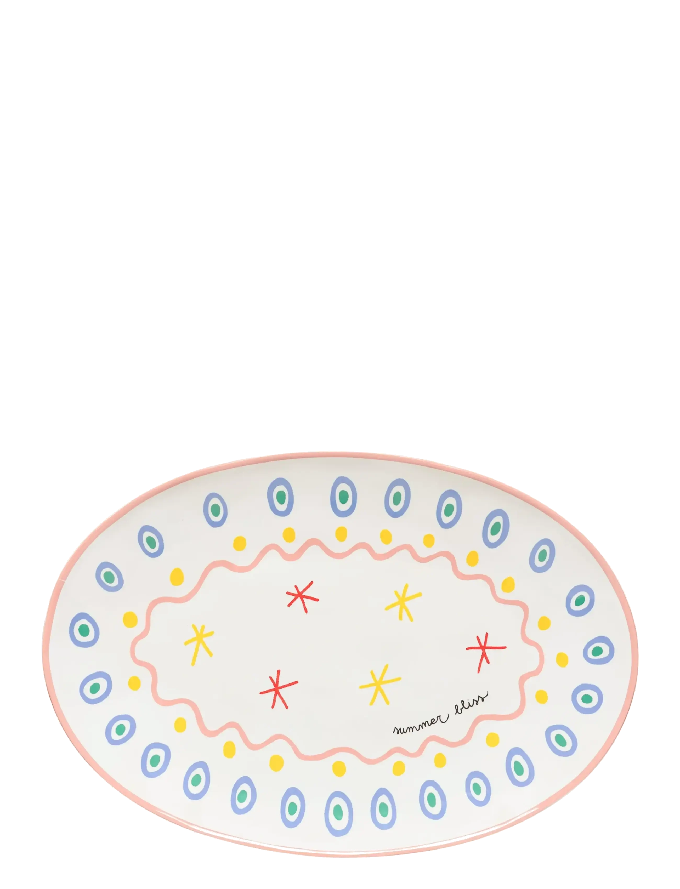 Costa Nova Summer Bliss oval platter - Servierplatten - MULTI / multi