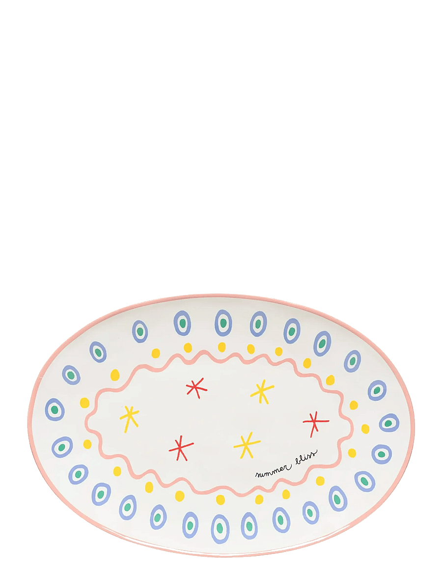 Costa Nova - Summer Bliss oval platter - vaagnad ja roogade serveerimisalused - multi - 1