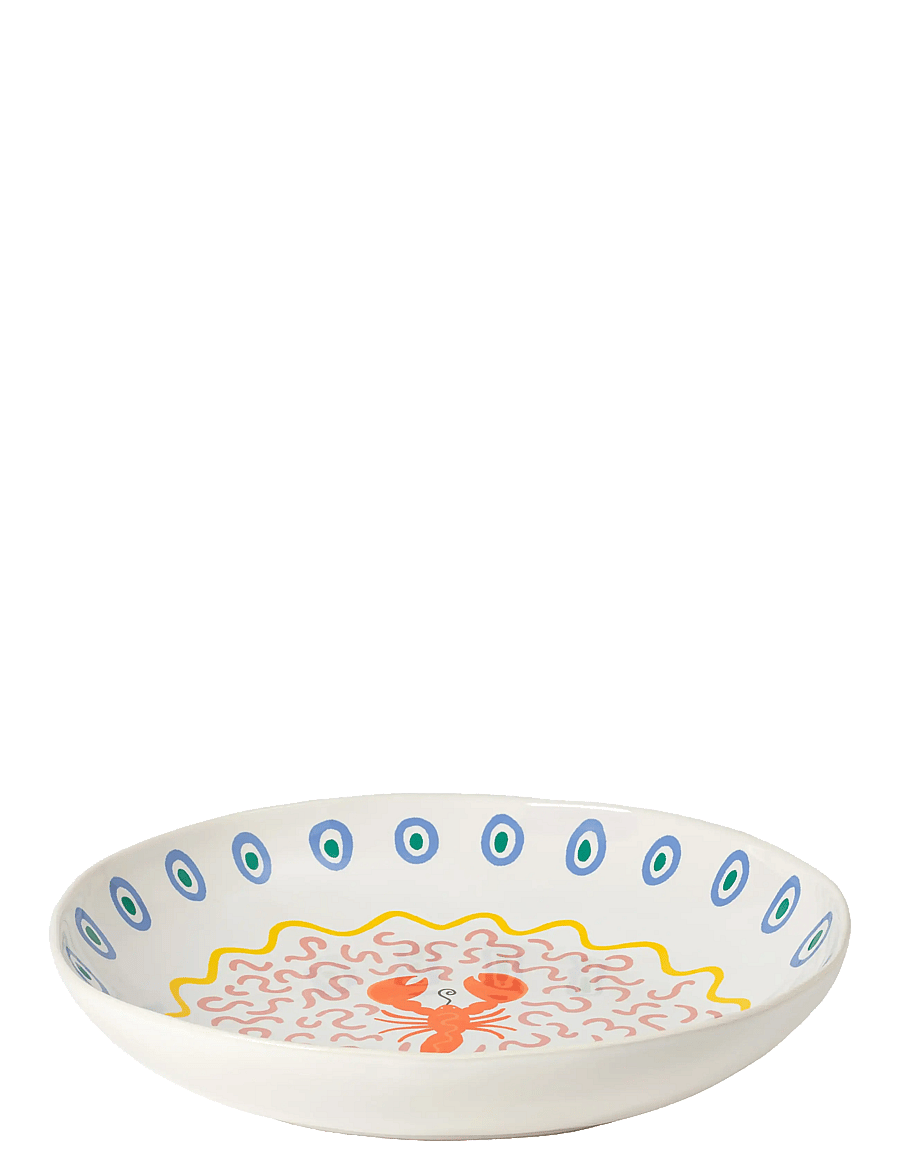 Costa Nova - Summer Bliss Serving Bowl Lobster - serveerimisnõud - multi - 0